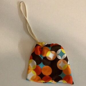 Zuliana Bikini/Money Bag Wrist Tie Bag Vintage. New